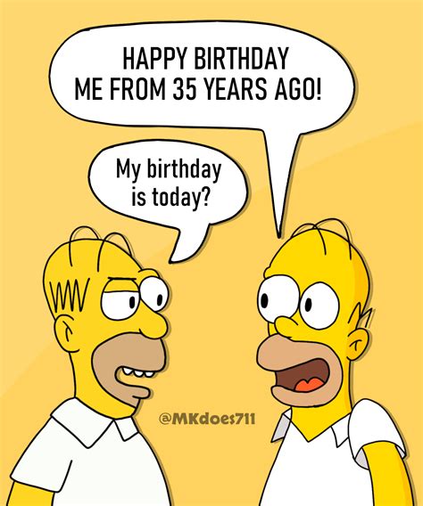 happy birthday from simpsons|More.